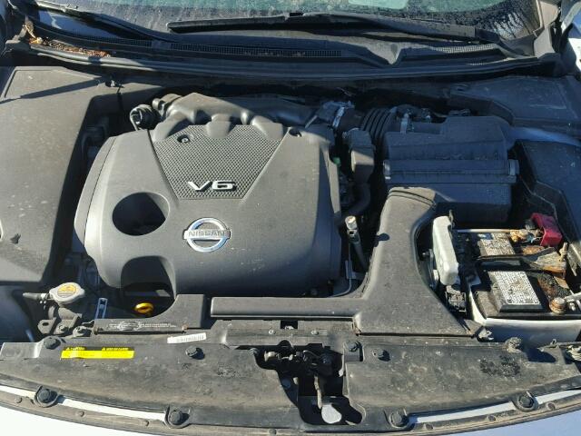 1N4AA5AP2BC864954 - 2011 NISSAN MAXIMA SILVER photo 7