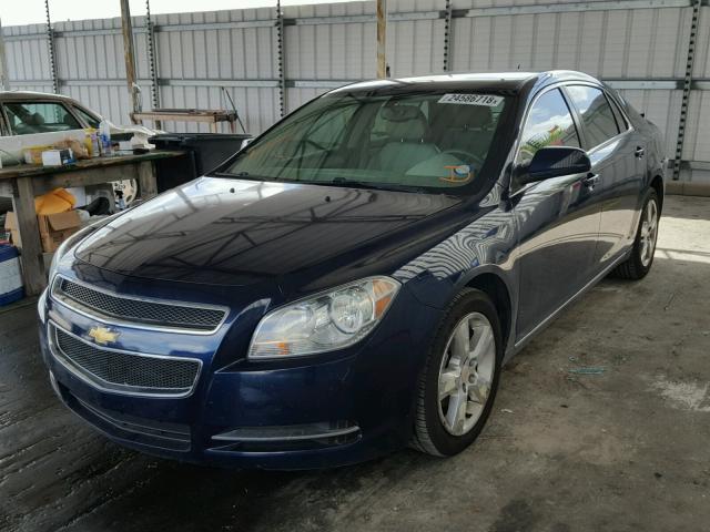 1G1ZD5EB3AF307849 - 2010 CHEVROLET MALIBU 2LT BLUE photo 2