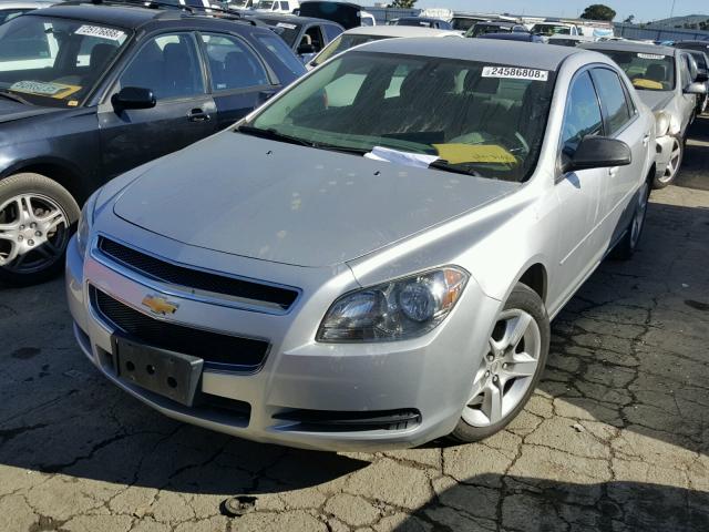 1G1ZA5E00CF284928 - 2012 CHEVROLET MALIBU LS SILVER photo 2