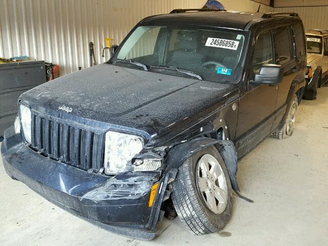 1J4PN2GK9BW549810 - 2011 JEEP LIBERTY SP BLUE photo 2