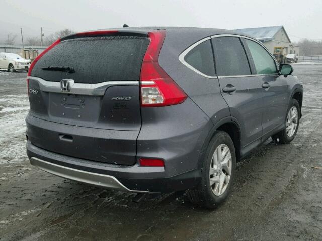 2HKRM4H58GH619347 - 2016 HONDA CR-V EX CHARCOAL photo 4