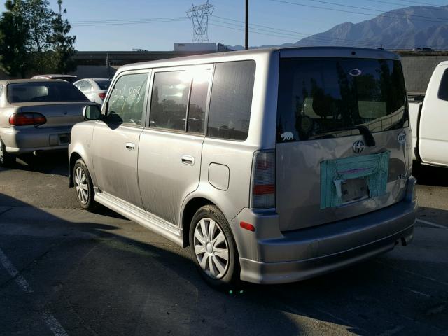 JTLKT324X54017247 - 2005 TOYOTA SCION XB 灰色 照片 3