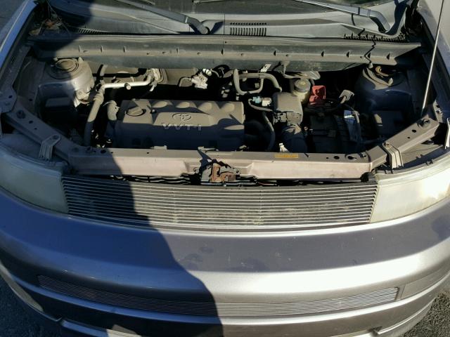 JTLKT324X54017247 - 2005 TOYOTA SCION XB 灰色 照片 7