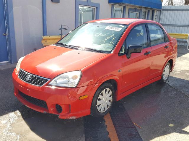 1003301 - 2006 SUZUKI AERIO RED photo 2