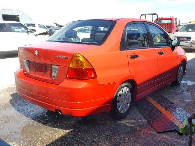 1003301 - 2006 SUZUKI AERIO RED photo 4