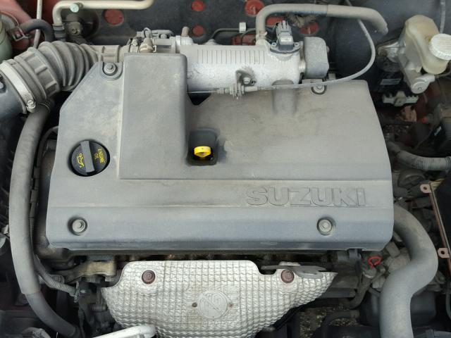 1003301 - 2006 SUZUKI AERIO RED photo 7