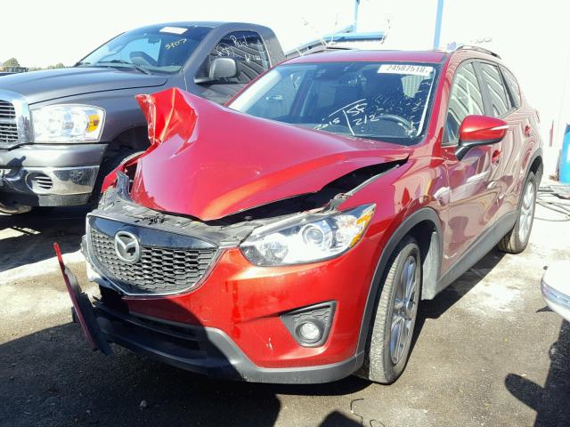 JM3KE2DY9F0549248 - 2015 MAZDA CX-5 GT MAROON photo 2