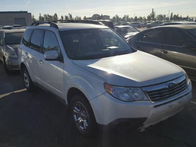 JF2SH63659H703422 - 2009 SUBARU FORESTER 2 WHITE photo 1