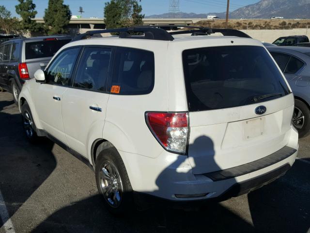 JF2SH63659H703422 - 2009 SUBARU FORESTER 2 WHITE photo 3