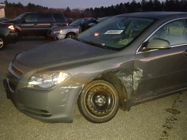 1G1ZJ57B99F121606 - 2009 CHEVROLET MALIBU 2LT GRAY photo 9