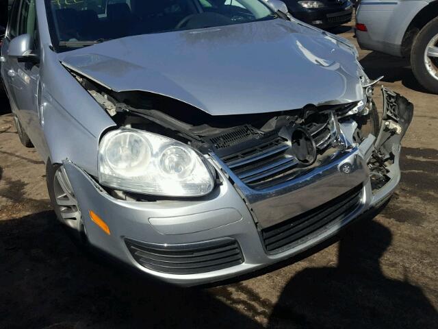 3VWJM71K98M124985 - 2008 VOLKSWAGEN JETTA S SILVER photo 9