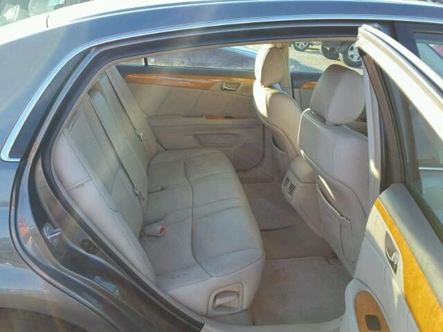 4T1BK36B37U210944 - 2007 TOYOTA AVALON XL GRAY photo 6