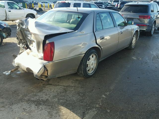 1G6KD54Y43U124721 - 2003 CADILLAC DEVILLE GRAY photo 4