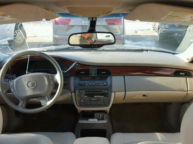 1G6KD54Y43U124721 - 2003 CADILLAC DEVILLE GRAY photo 9