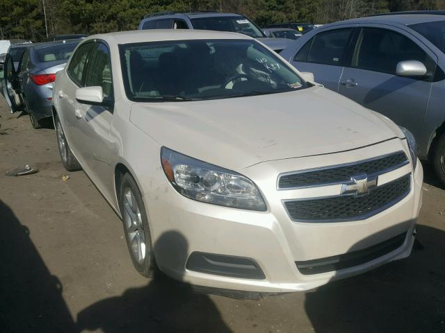 1G11D5RRXDF109259 - 2013 CHEVROLET MALIBU 1LT WHITE photo 1