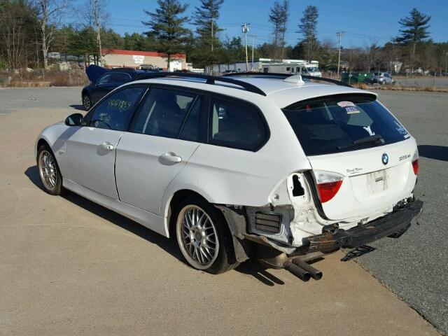 WBAVT13526KW22099 - 2006 BMW 325 XIT WHITE photo 3