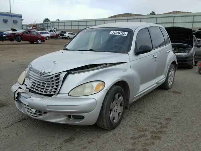 3C4FY48B84T337587 - 2004 CHRYSLER PT CRUISER SILVER photo 2