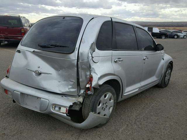 3C4FY48B84T337587 - 2004 CHRYSLER PT CRUISER SILVER photo 4