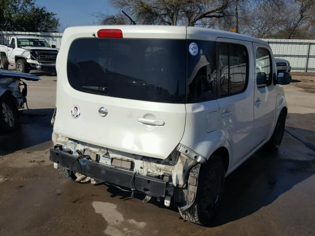 JN8AZ28R99T131534 - 2009 NISSAN CUBE BASE WHITE photo 4