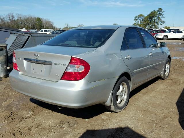 4T1BF32K03U566157 - 2003 TOYOTA CAMRY LE SILVER photo 4