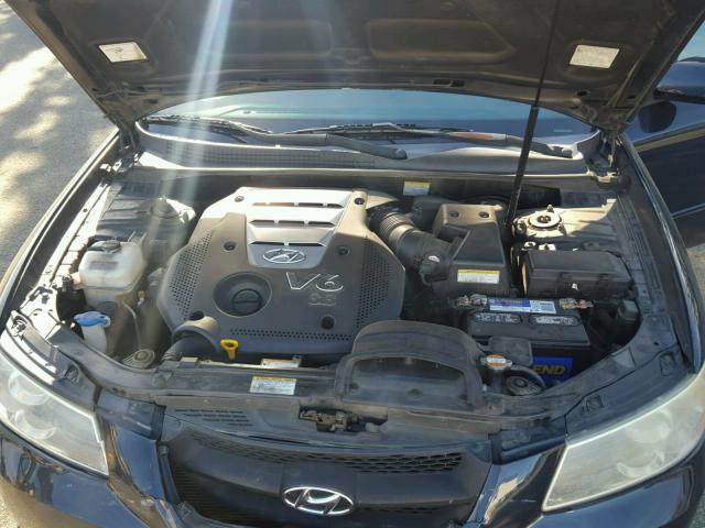 5NPEU46F16H008486 - 2006 HYUNDAI SONATA GLS BLUE photo 7