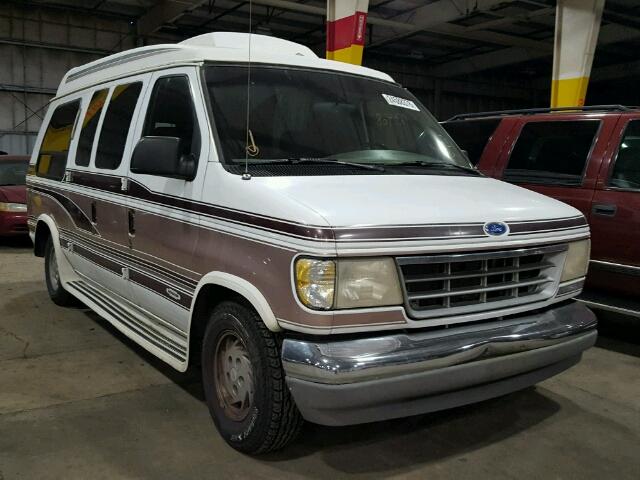 1FDEE14HXPHB13586 - 1993 FORD ECONOLINE WHITE photo 1