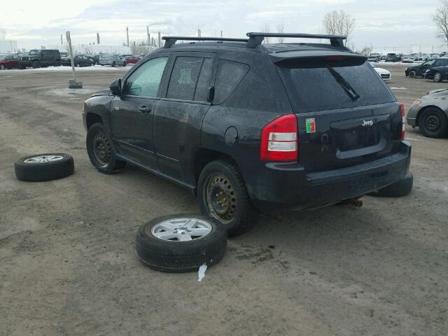 1J4NT4FB0AD594302 - 2010 JEEP COMPASS SP BLACK photo 3