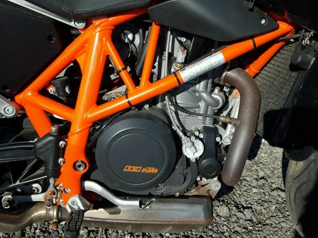 VBKLDT407EM763094 - 2014 KTM 690 DUKE ORANGE photo 7