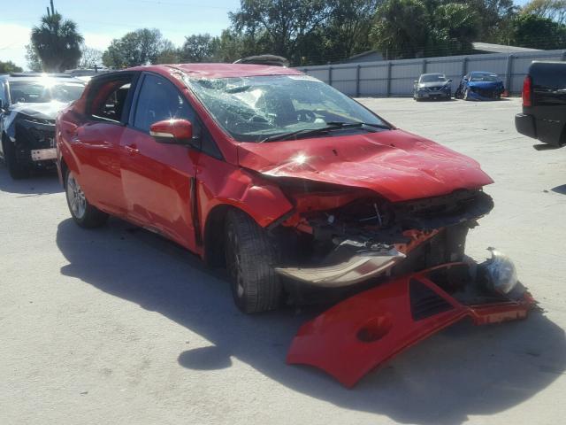 1FADP3F22DL181300 - 2013 FORD FOCUS SE RED photo 1