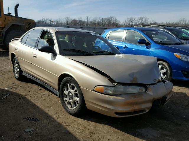 1G3WH52H11F245360 - 2001 OLDSMOBILE INTRIGUE G GOLD photo 1
