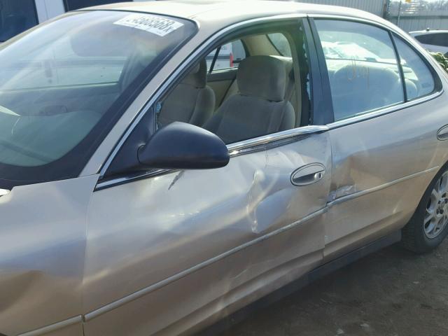 1G3WH52H11F245360 - 2001 OLDSMOBILE INTRIGUE G GOLD photo 10