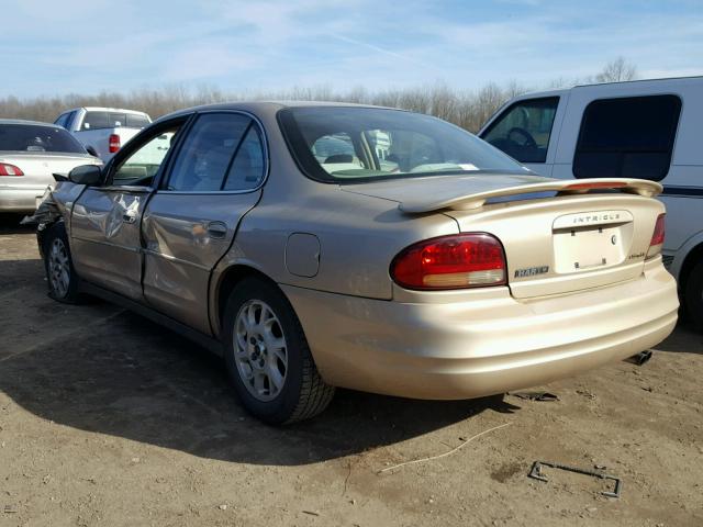 1G3WH52H11F245360 - 2001 OLDSMOBILE INTRIGUE G GOLD photo 3