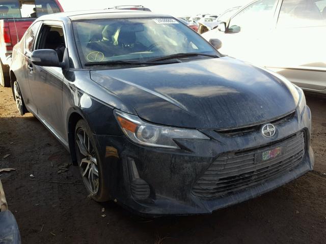 JTKJF5C76GJ013941 - 2016 TOYOTA SCION TC BLACK photo 1