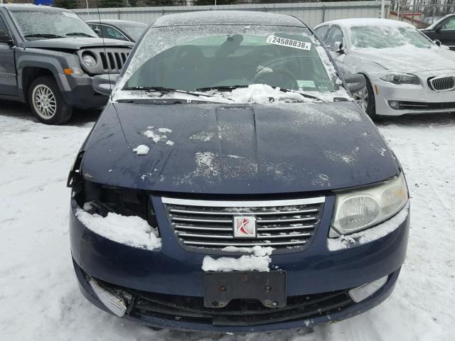 1G8AL55F27Z133011 - 2007 SATURN ION LEVEL BLUE photo 9