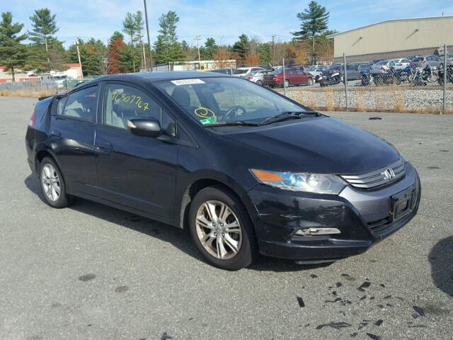 JHMZE2H72AS023919 - 2010 HONDA INSIGHT EX BLACK photo 1