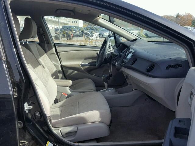 JHMZE2H72AS023919 - 2010 HONDA INSIGHT EX BLACK photo 5