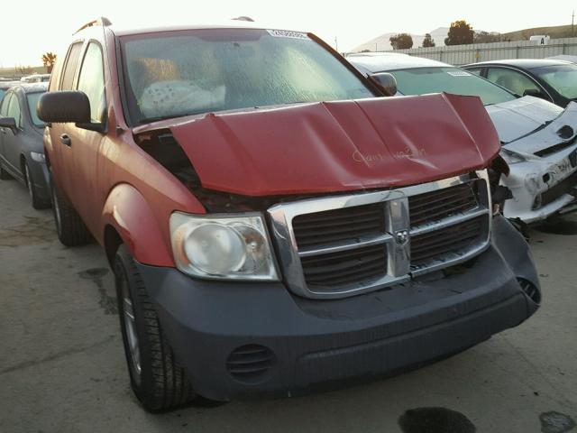 1D8HD38K57F503353 - 2007 DODGE DURANGO SX RED photo 1