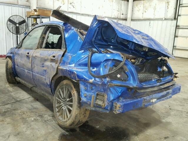 JF1GD29634G520055 - 2004 SUBARU IMPREZA WR BLUE photo 3