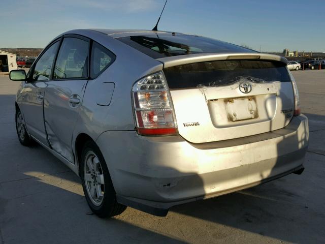 JTDKB20U183384124 - 2008 TOYOTA PRIUS SILVER photo 3