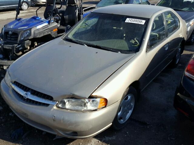 1N4DL01D0YC237470 - 2000 NISSAN ALTIMA XE BEIGE photo 2