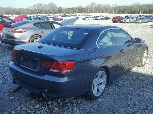 WBAWL73588P178319 - 2008 BMW 335 I GRAY photo 4