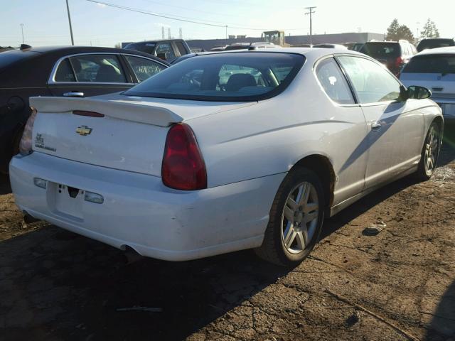 2G1WK151369335899 - 2006 CHEVROLET MONTE CARL WHITE photo 4