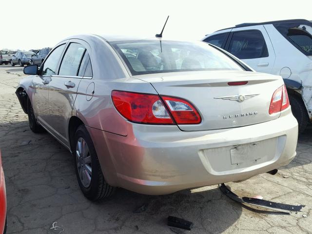 1C3LC46K88N111970 - 2008 CHRYSLER SEBRING LX TAN photo 3