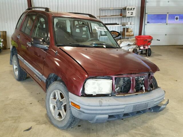 2CNBJ13C436906810 - 2003 CHEVROLET TRACKER RED photo 1