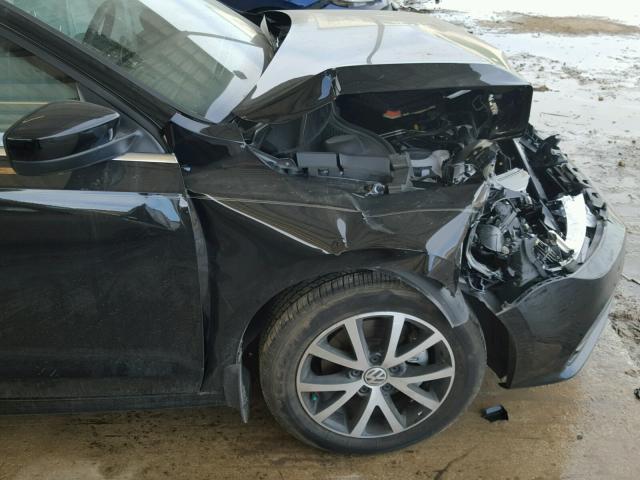 3VW2B7AJ9HM268991 - 2017 VOLKSWAGEN JETTA S 黑色 照片 9