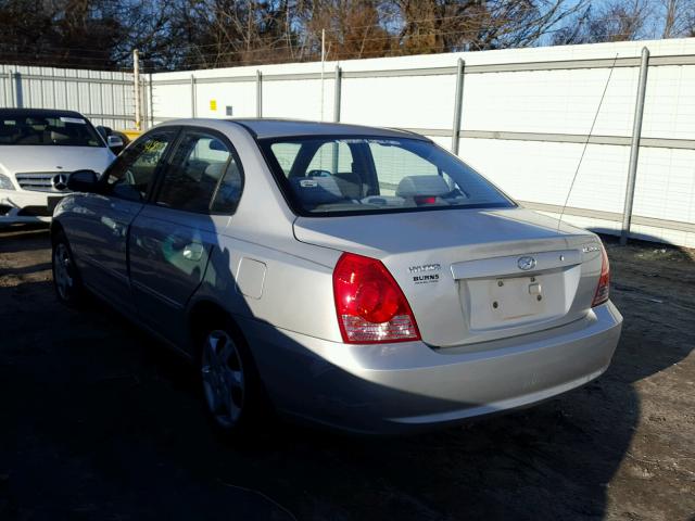 KMHDN46D36U238619 - 2006 HYUNDAI ELANTRA GL SILVER photo 3