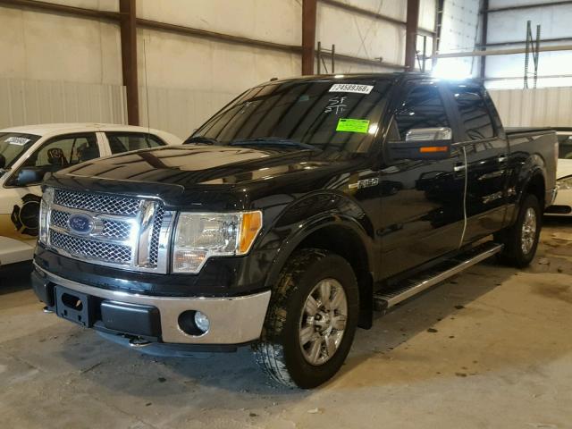 1FTFW1E60BFA80315 - 2011 FORD F150 SUPER BLACK photo 2