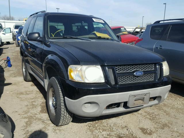 1FMYU60E21UA76914 - 2001 FORD EXPLORER S BLACK photo 1