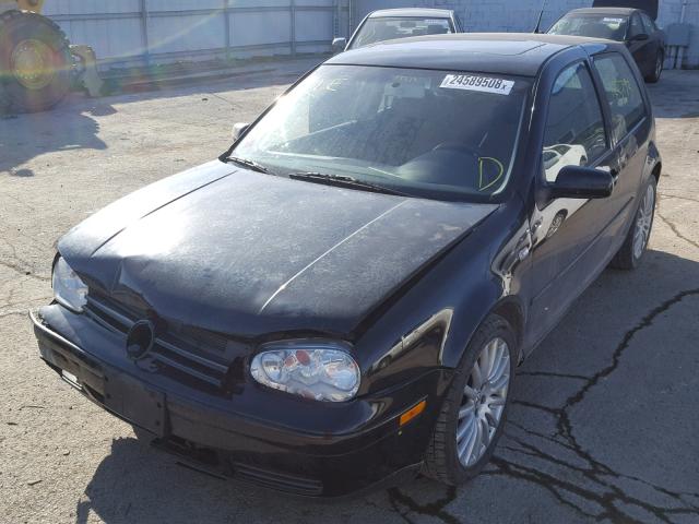 9BWDE61J654019719 - 2005 VOLKSWAGEN GTI BLACK photo 2