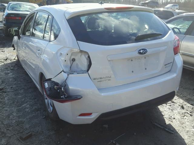 JF1GPAA66EH325690 - 2014 SUBARU IMPREZA BA WHITE photo 3